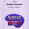 Instant Concert (인스턴트 콘서트) Easy Version -ORCHESTRA(Fl, Cl, At.Sax, Cym, S.D, B.D, Pf, 2Vn,...